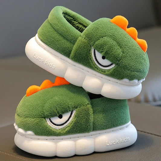 Kids Adorable Dinosaur Slippers