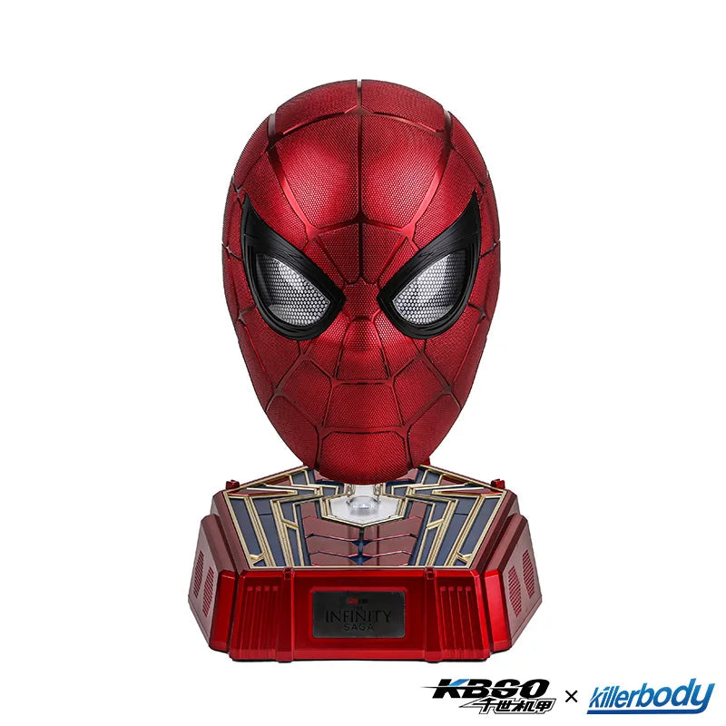 Killerbody Marvel 1: 1 Iron Spider Wearable Helmet With Bluetooth Speaker Base