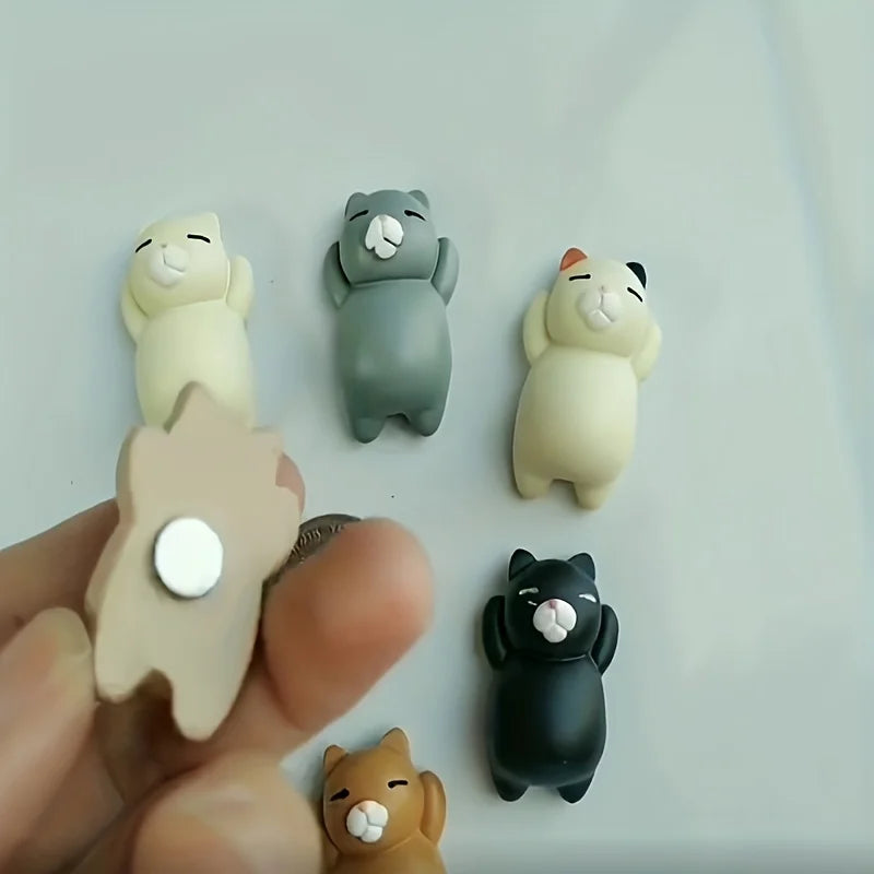 Cat refrigerator magnets 6/8Pcs