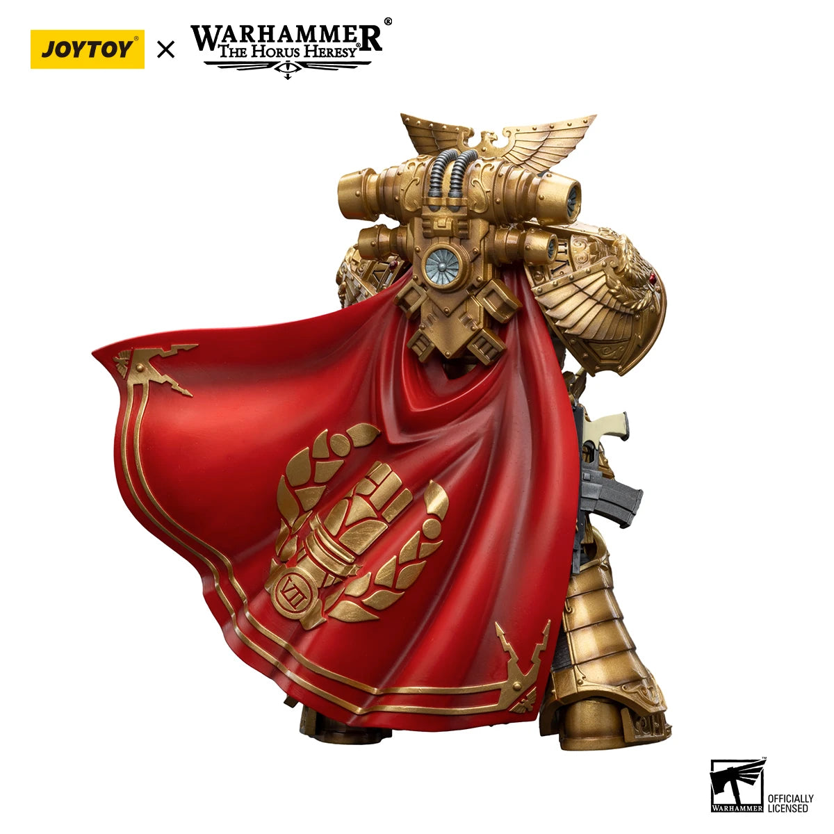 JOYTOY Warhammer 40k 1/18 Action Figures Imperial Fists Rogal Dorn, Primarch of the Vllth Legion