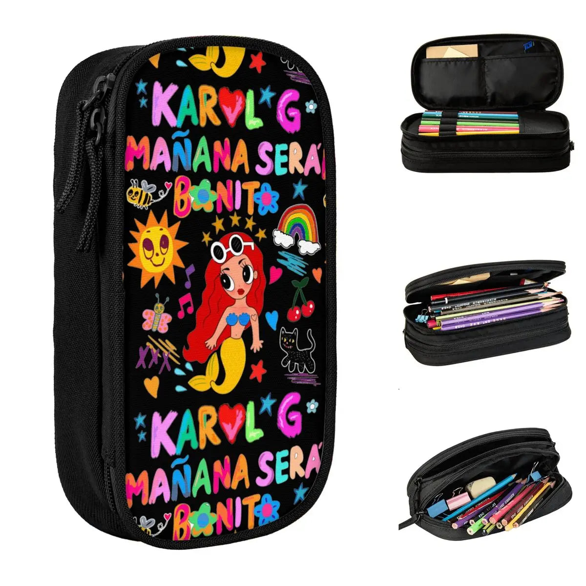 Sirenita Karol G Manana Sera Bonito Pencil Cases