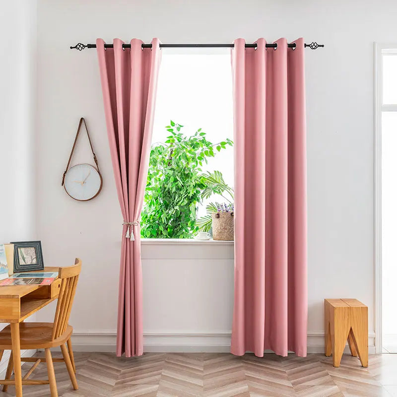 Blackout Curtains With Black TPU Interlining