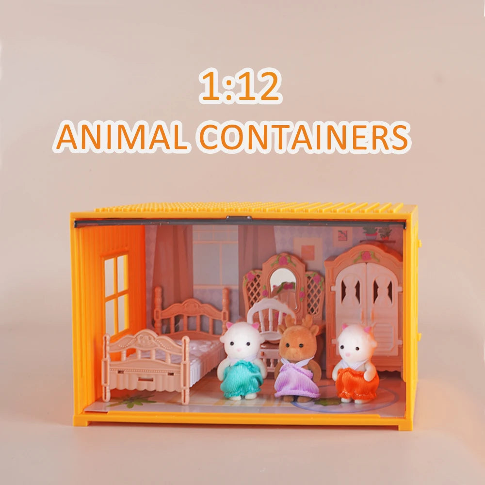 Dollhouse Furniture Container
