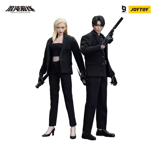 JOYTOY  LEVEL NINE 1/12 16.5cm Action Figure Anime  with Articulated Joints FRONTLINE CHAOS VERMOUTH