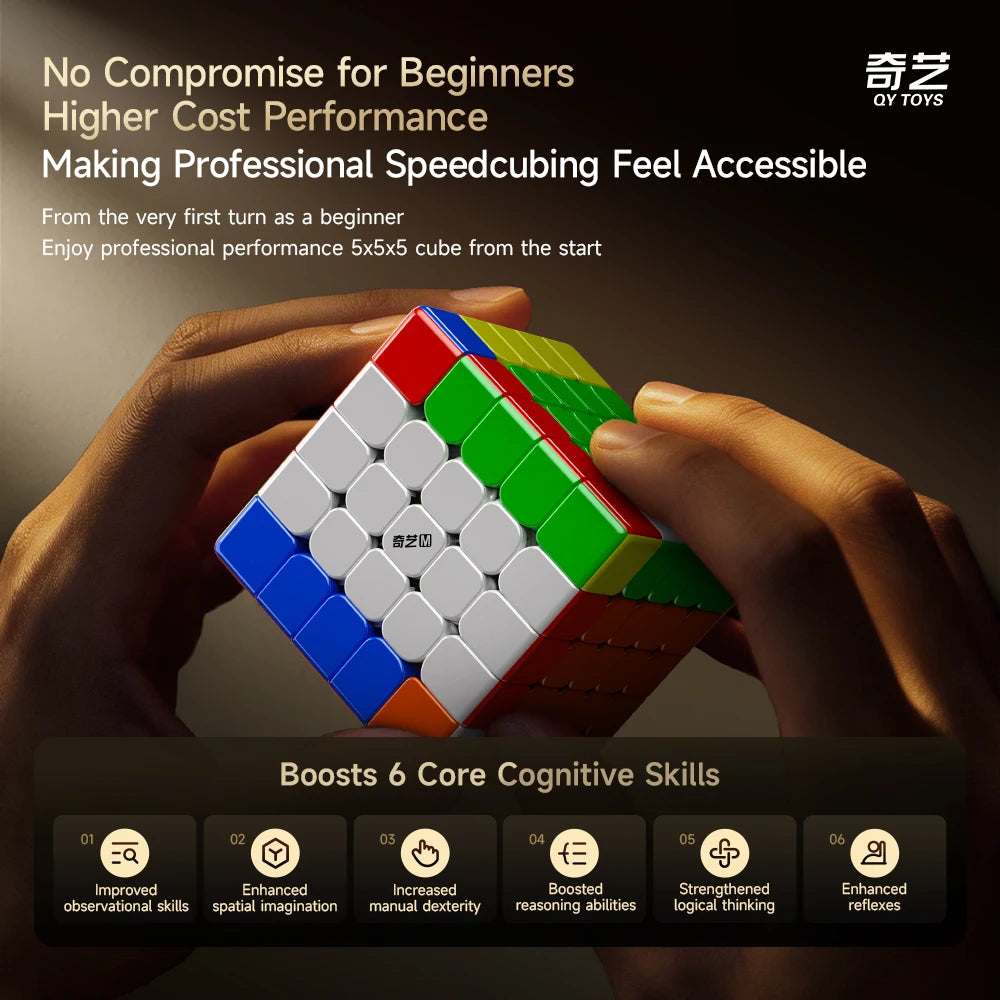 QiYi Warrior 5x5 Magnetic UV Magic Cube