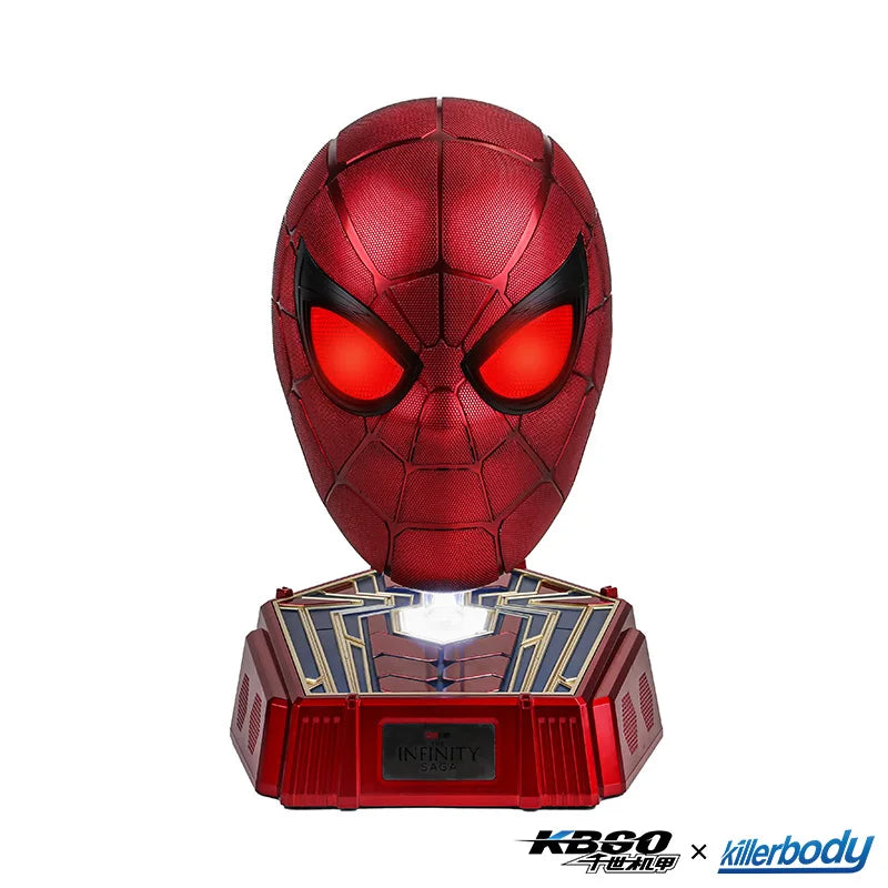 Killerbody Marvel 1: 1 Iron Spider Wearable Helmet With Bluetooth Speaker Base