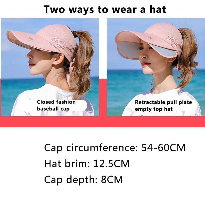 Wide Brim Cap UV Protection Beach Hats