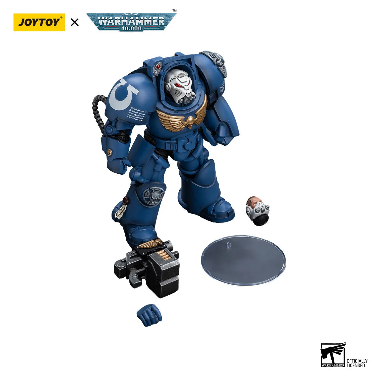 JOYTOY Warhammer 40k 1/18 Action Figures 14.3cm Ultramarines Terminator Squad