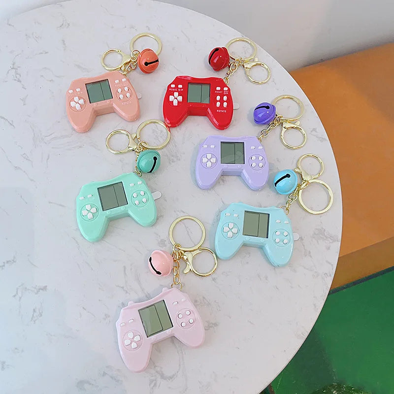 Console Handheld Building Blocks Game