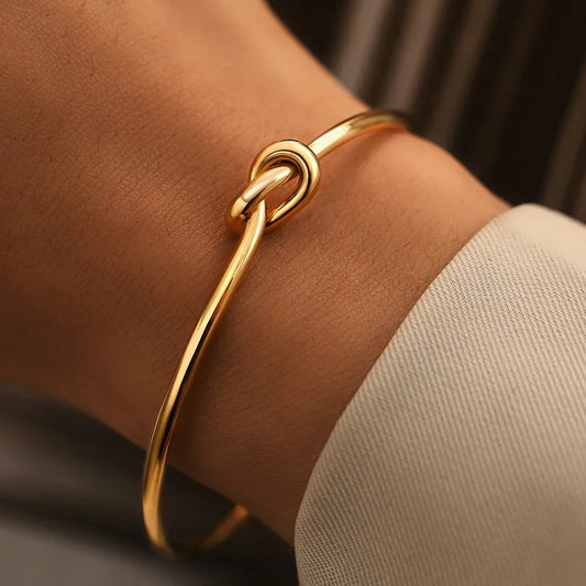Vintage Twist Bracelet Stainless Steel