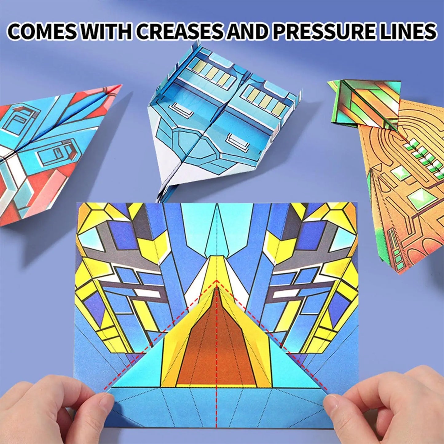 Paper Airplane Book 12 Patterns