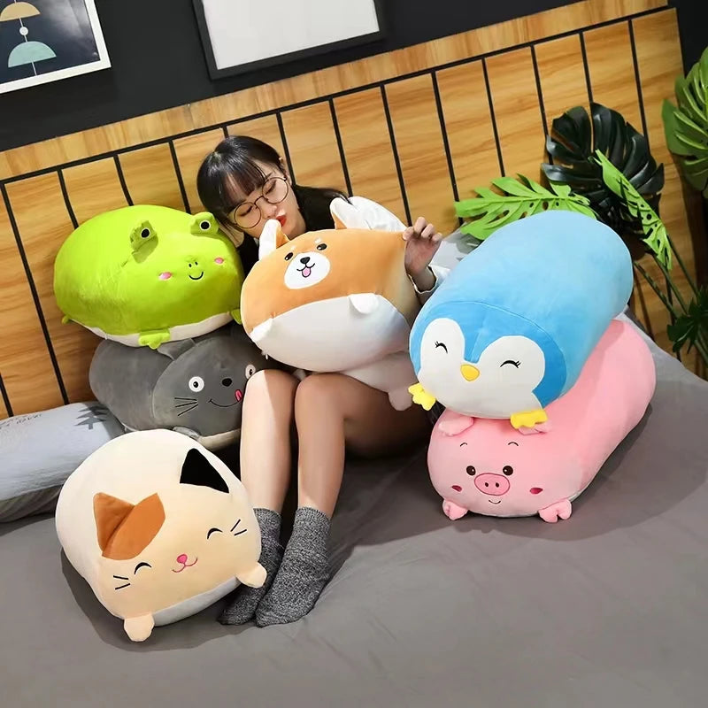 Soft Animal Cute Corner Cushion 20-90cm