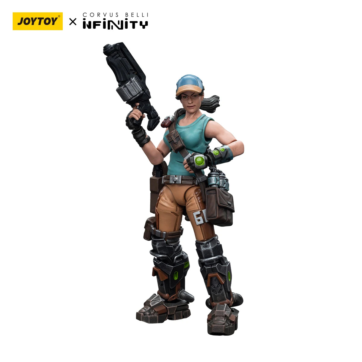 JOYTOY Infinity 1/18 Action Figures Monstruckers Oktavia Grimsdottir lcebreaker's Harpooner