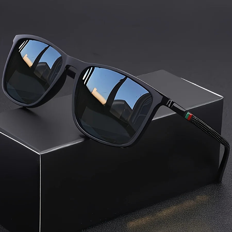 Classic Square Sunglasses Comfortable Lightweight