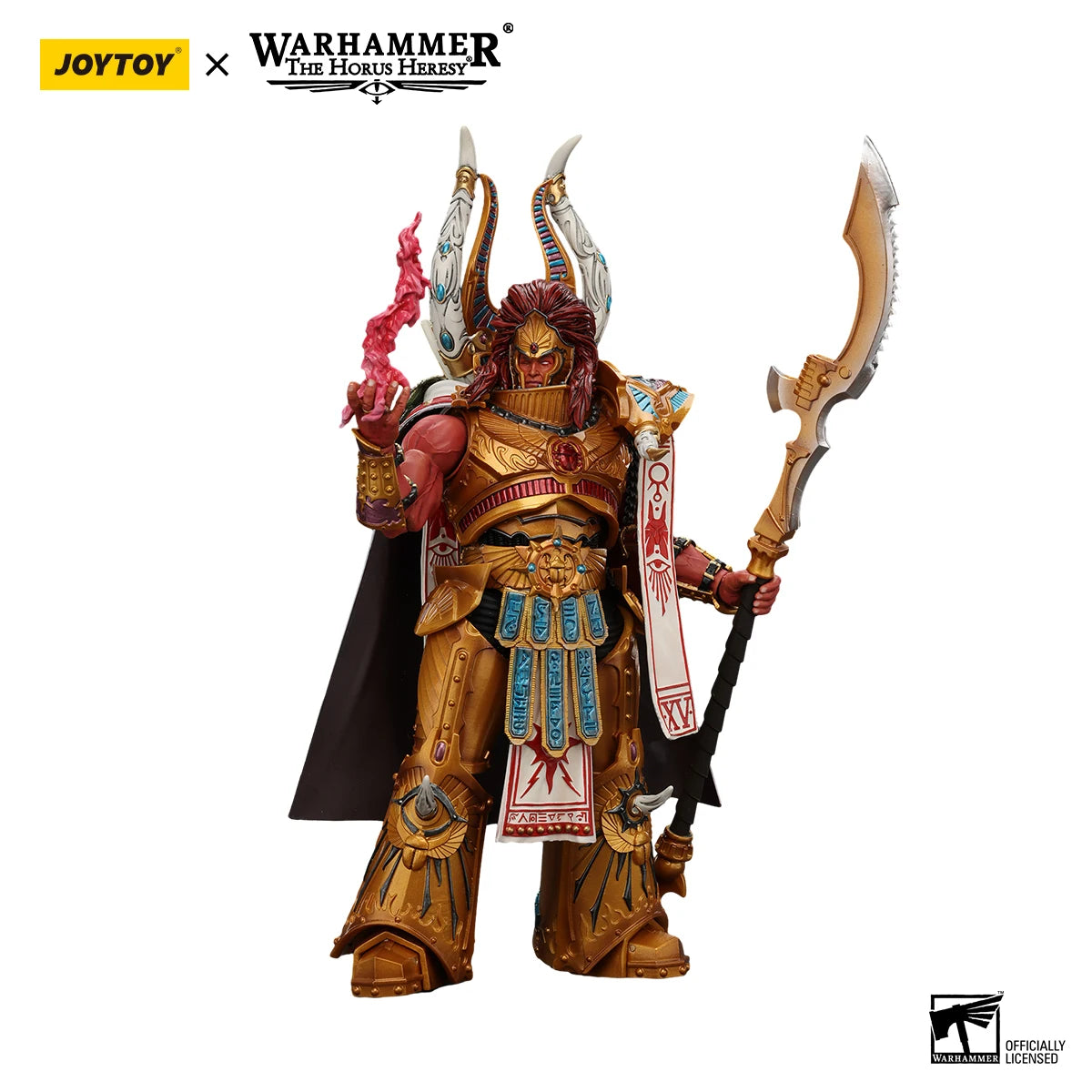 JOYTOY Warhammer 40k 1/18 Action Figures 22cm Thousand Sons Magnus the Red Primarch of the XVth Legion