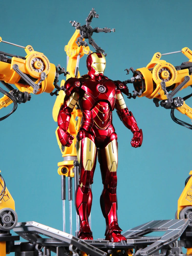 Zd Toys Suit Up Gantry With MK4 iron man Gantry Original 1/10