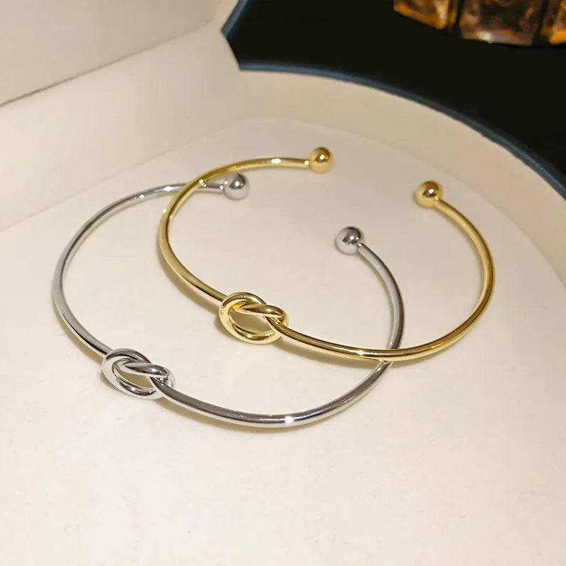 Vintage Twist Bracelet Stainless Steel