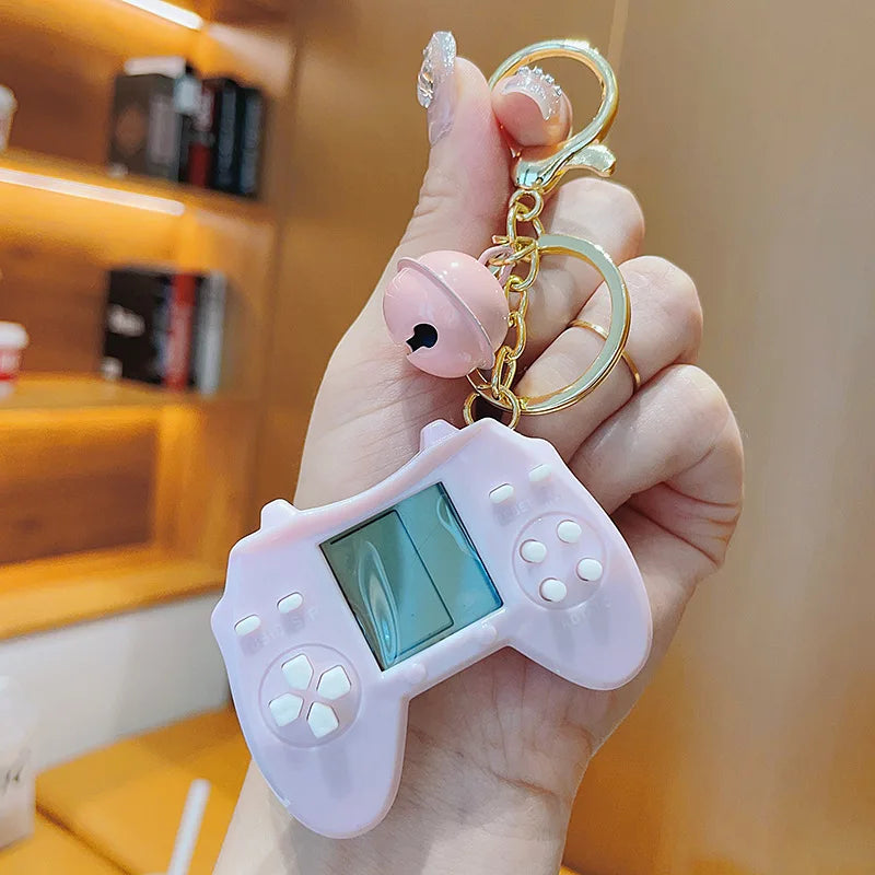 Console Handheld Building Blocks Game