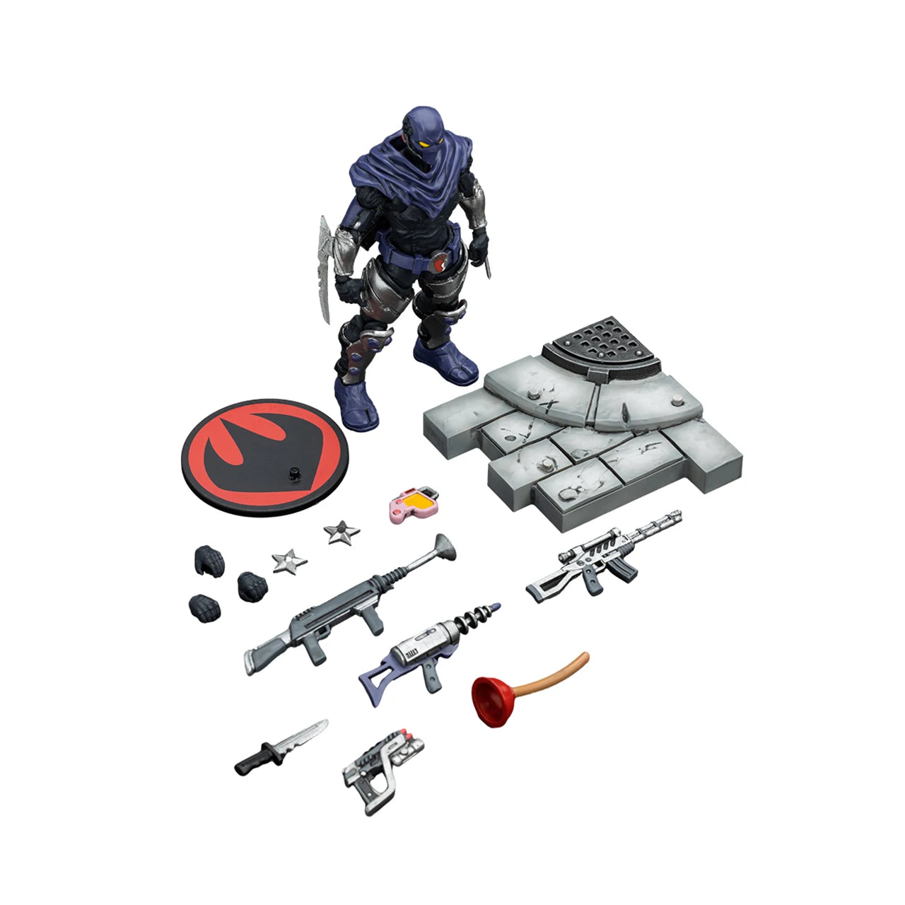 JOYTOY TMNT 1/18 Action Figures TMNT TMNT-Foot Clan TMNT-Shredder