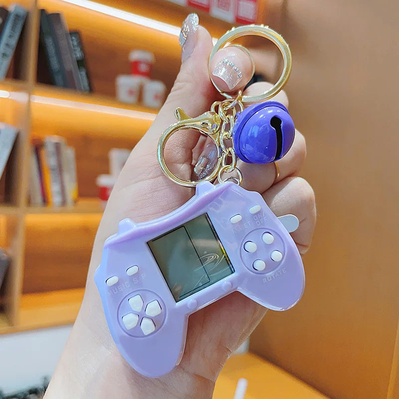 Console Handheld Building Blocks Game