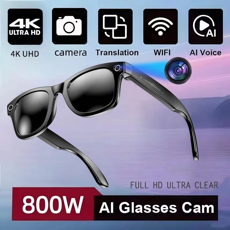 New 800W Camera AI Glasses