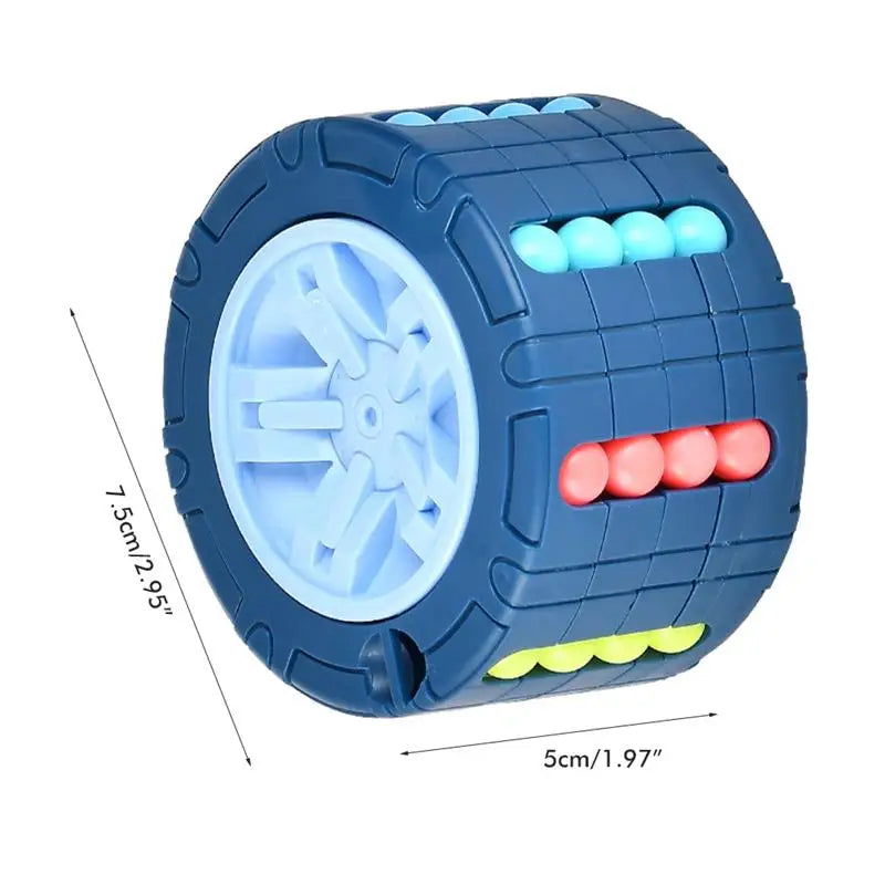 3D Cylinder Cube Toy Educational Montessori Infant