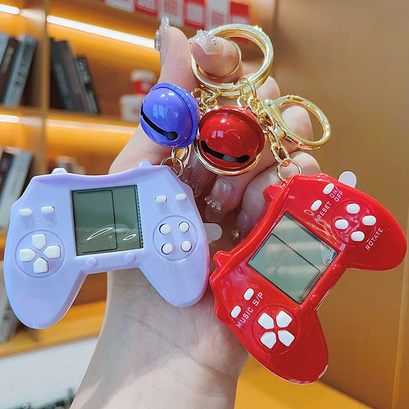 Console Handheld Building Blocks Game