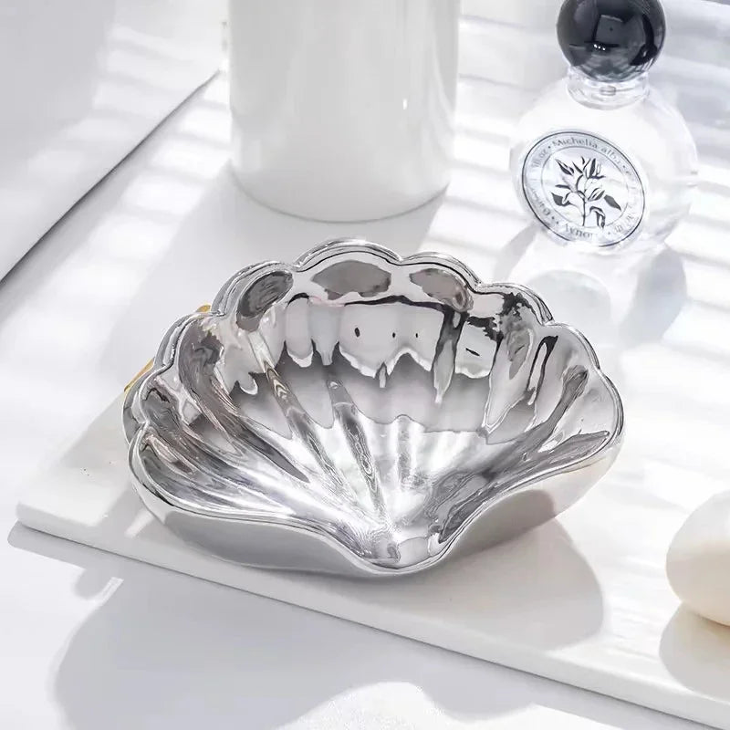 Shell Ceramic Soap Dish