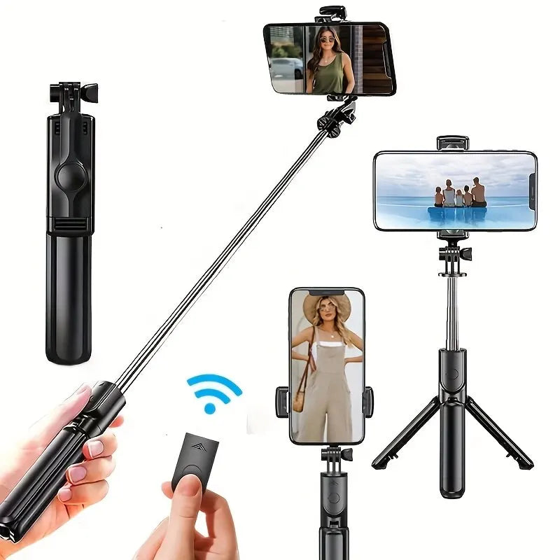 Handheld 360 Degree Flexible Sports Camera Monopod Stand