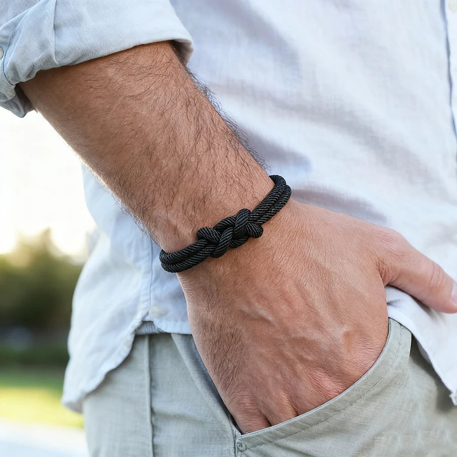 New Unique Handmade Men Bracelet 6 Colors
