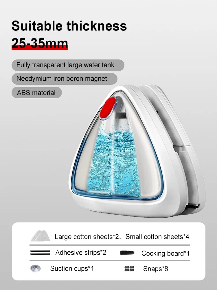 Double Sided Magnet Windows Cleaner