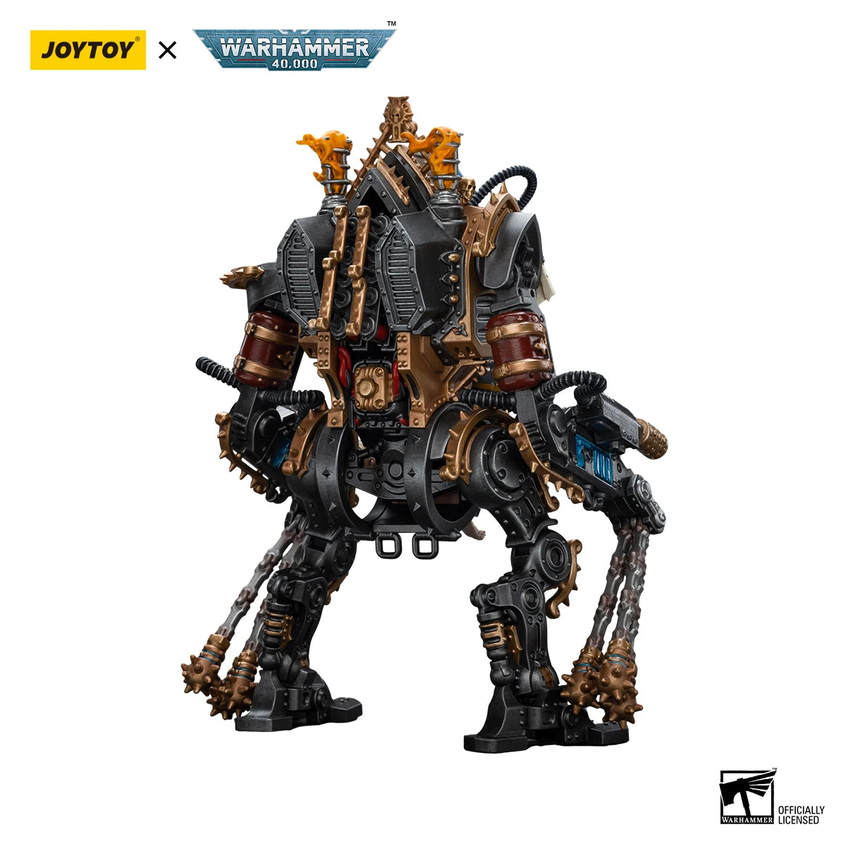 JOYTOY Warhammer 40k 1/18 Action Figures Mecha Anime 24cm Adepta Sororitas Penitent Engine with Penitent Flails Mecha Model