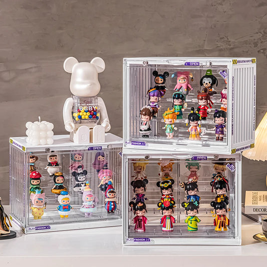 Blind Box Transparent Dust proof Display Case