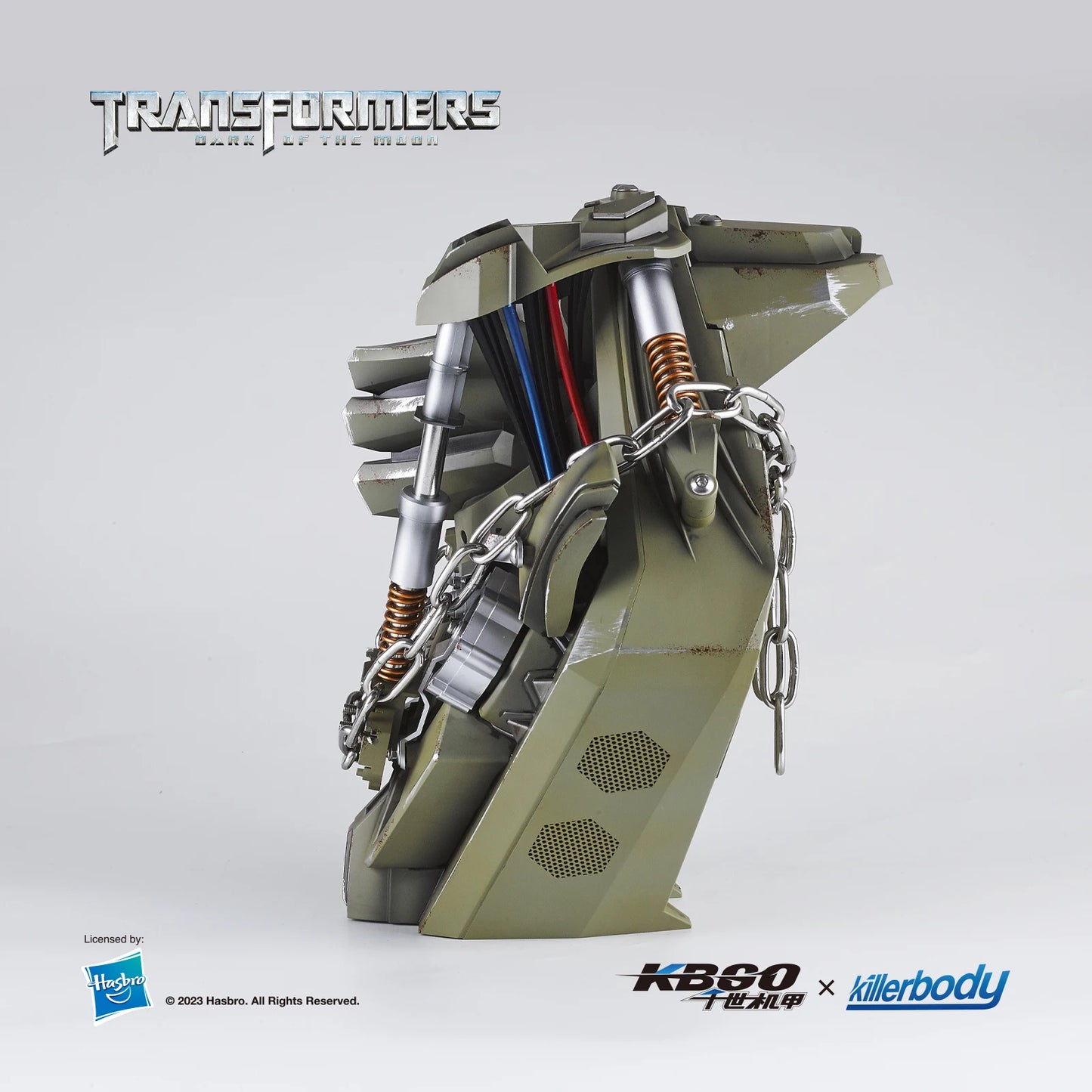 Killerbody Transformers Bluetooth Speaker Base for Megatron Wearable Helmet