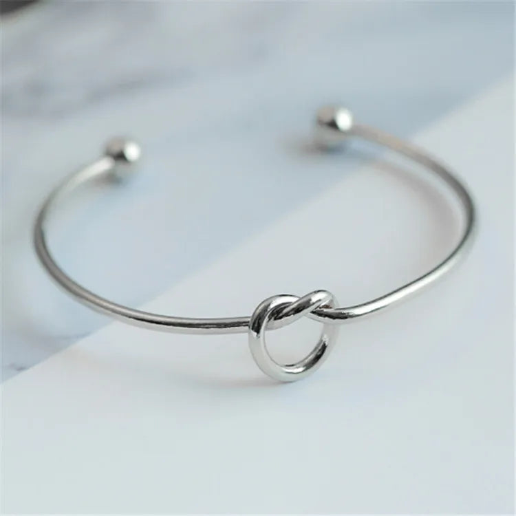 Vintage Twist Bracelet Stainless Steel