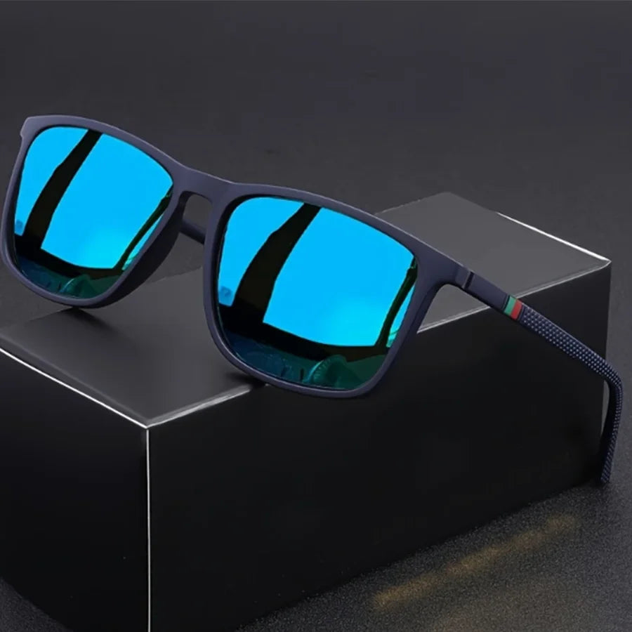 Classic Square Sunglasses Comfortable Lightweight