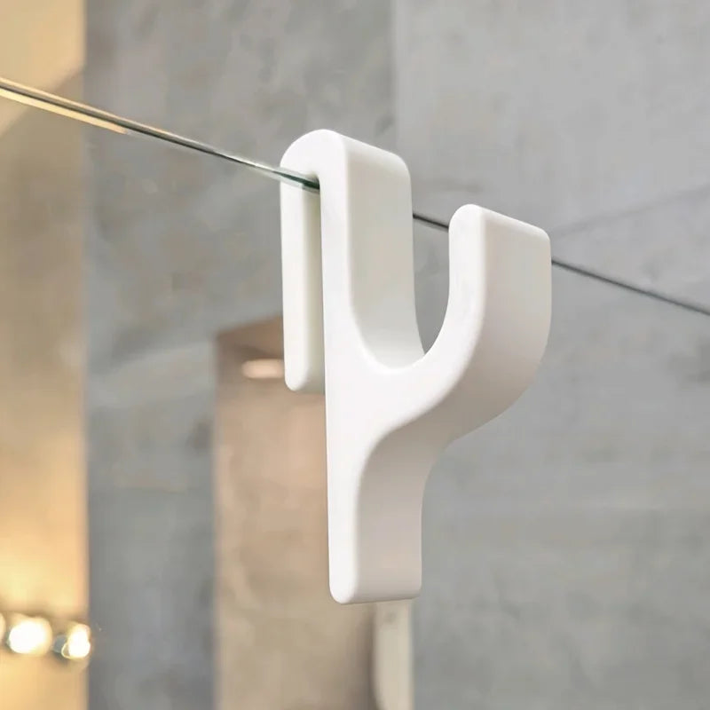 3D Shower Door Towel Hook for 8mm Glass Doors