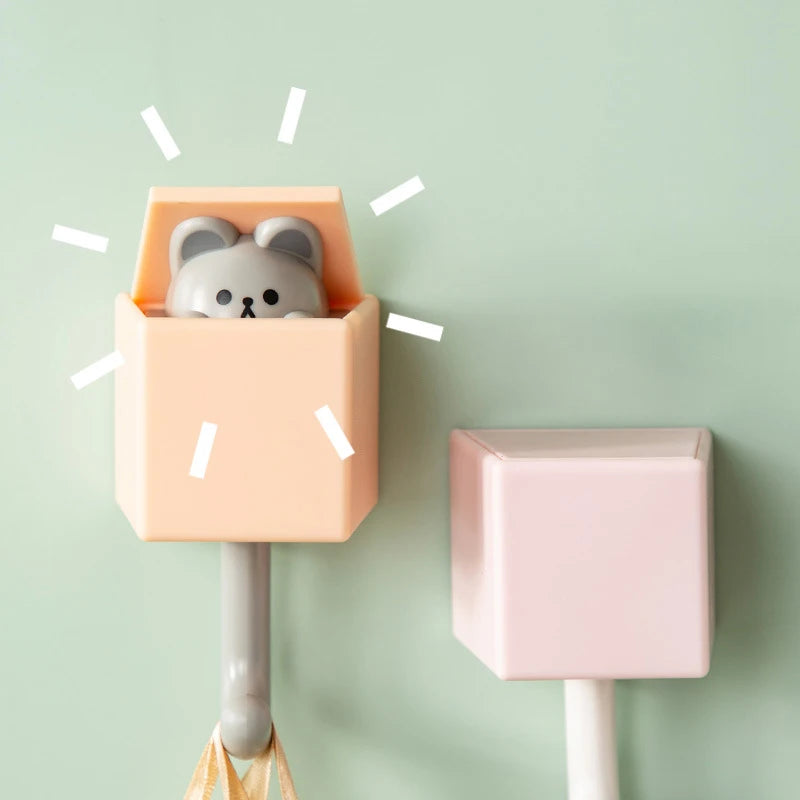 Wall Animal Decorative Hooks Cat Hooks