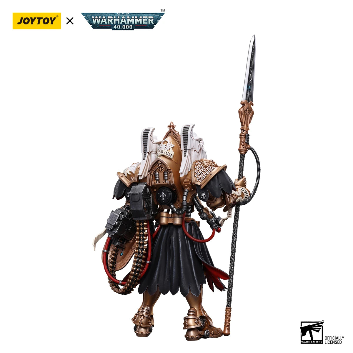 JOYTOY Warhammer 40k 1/18 Action Figures Anime Adepta Sororitas Abbess Sanctorum Morvenn Vahl