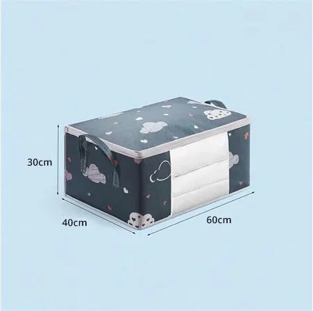 Large Capacity Clothes Storage Organizer With Reinforced Handle
