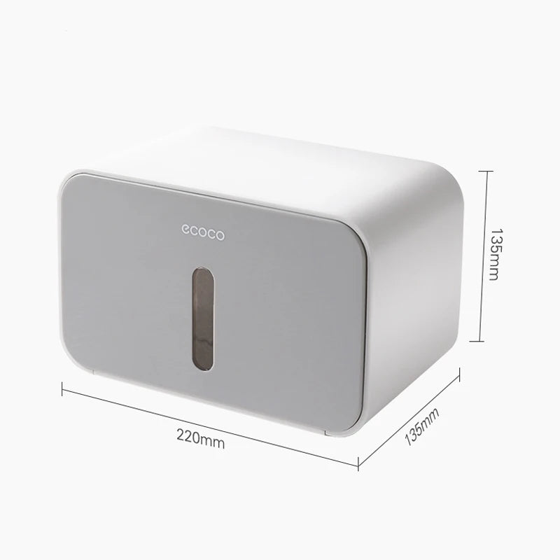 ECOCO Toilet Paper Roll Holder Wall Mounted