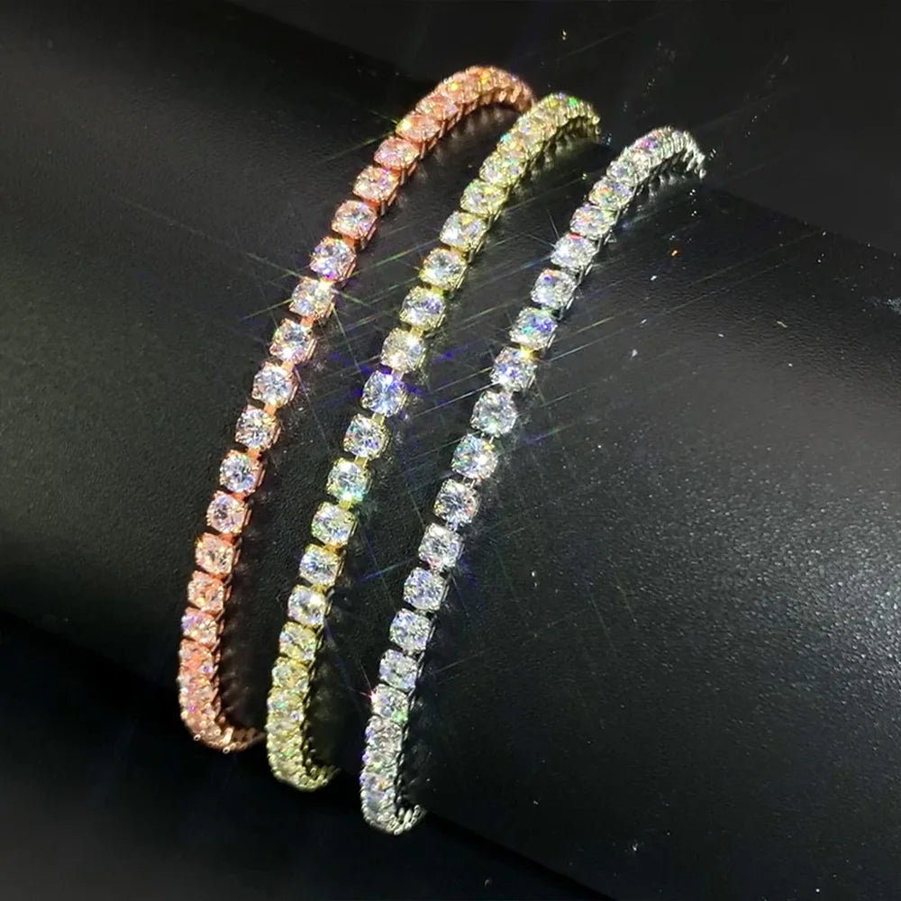 Fashion 2.5mm Zirconia Tennis Bracelet