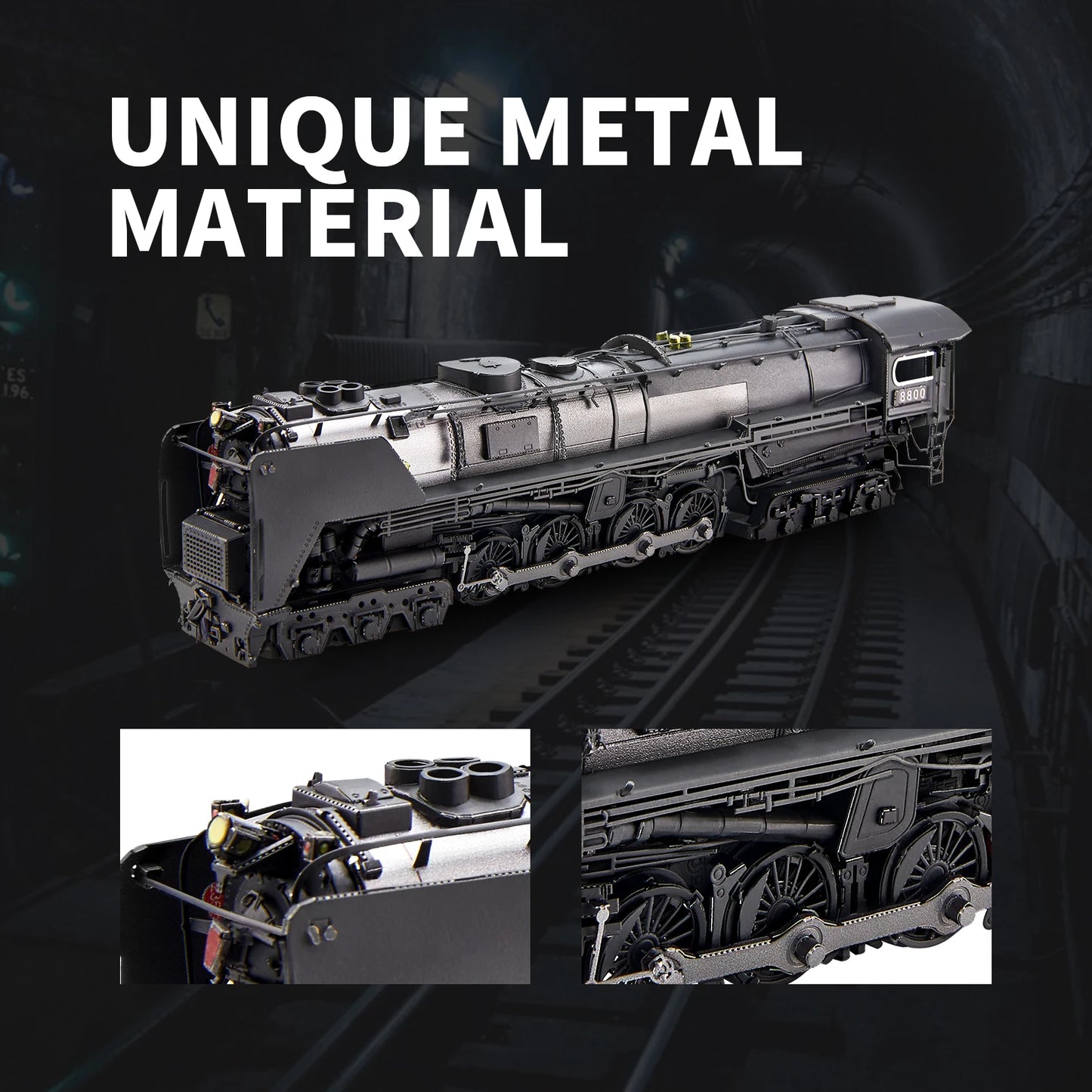Piececool 3D Metal Puzzles Class S-2 Locomotive