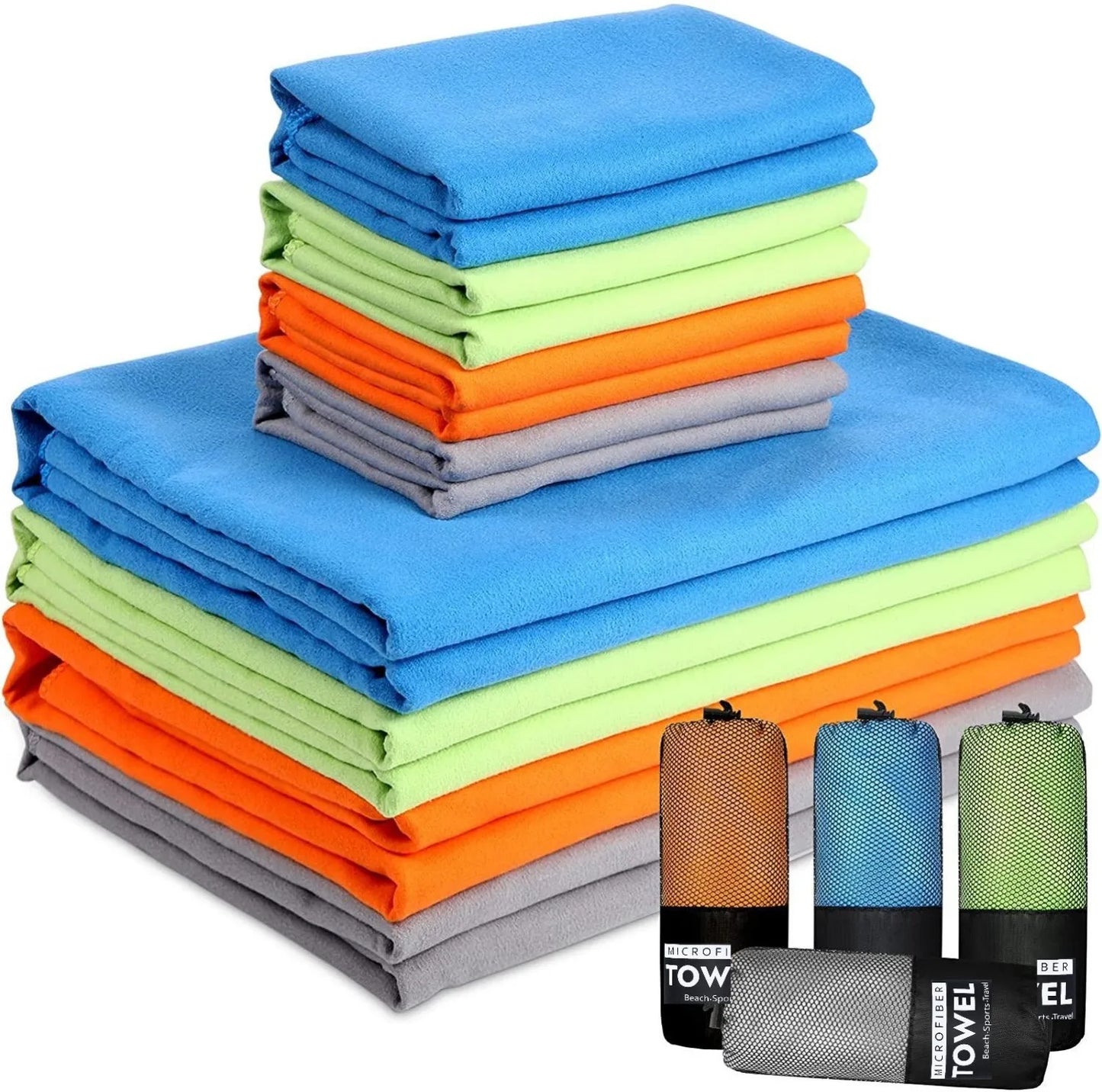 Soft Microfiber towel sports quick-drying super absorbent