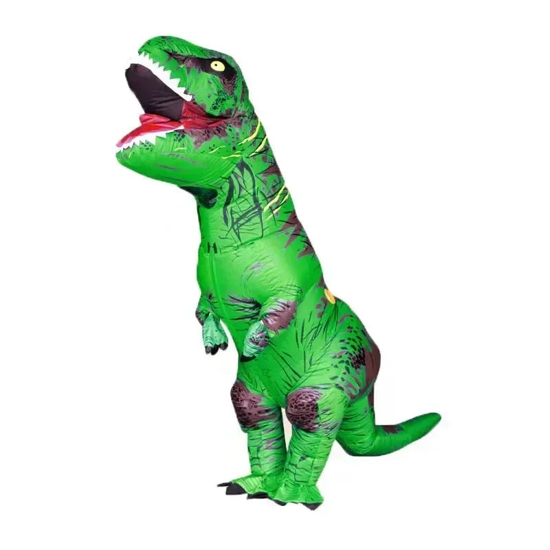 Tyrannosaurus rex inflatable costume mascot