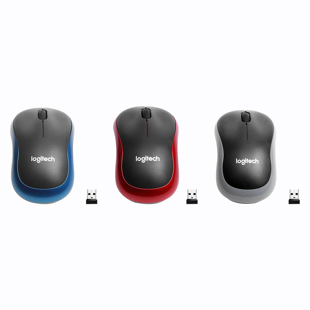 Logitech M185 Wireless Mouse 2.4 GHz USB 1000DPI