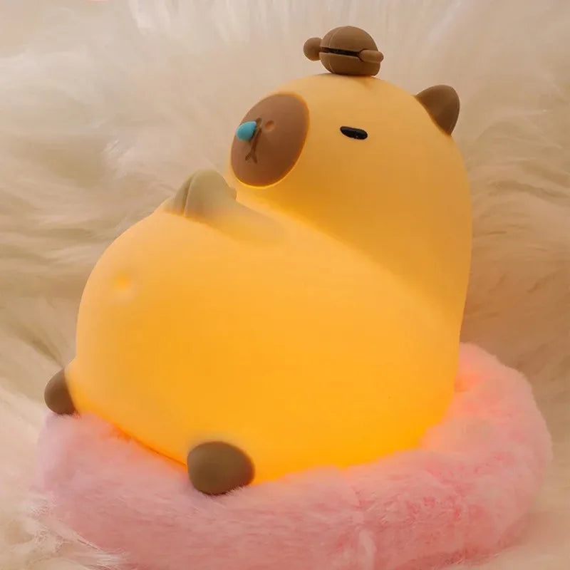 Capybara Silicone Night Light