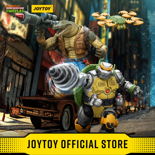 Warhammer TMNT 1/18 Action Figures TMNT-Leatherhead TMNT-Metalhead