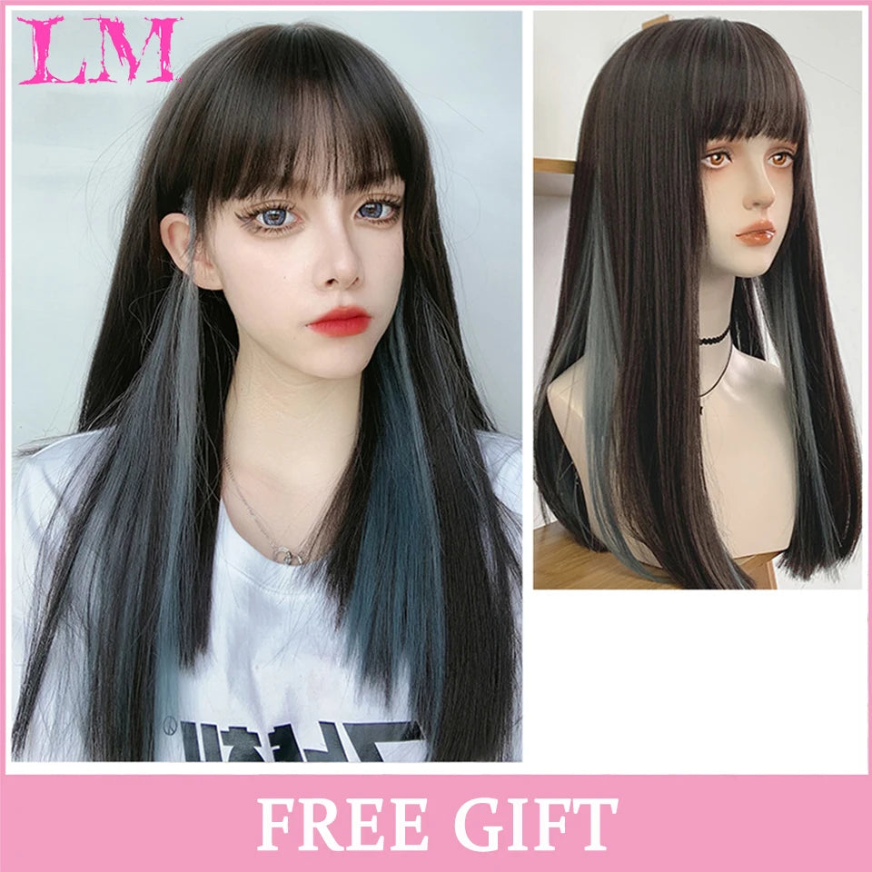 Cosplay Wig With Bangs