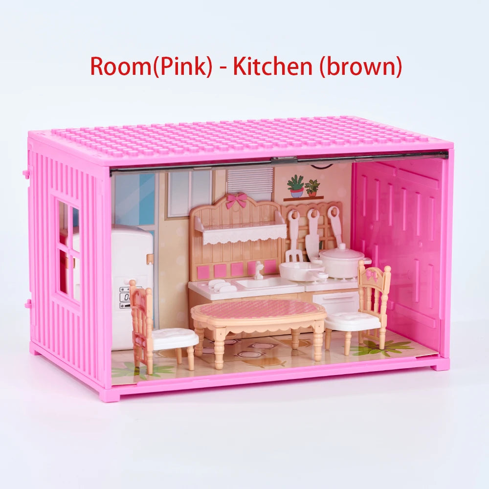 Dollhouse Furniture Container